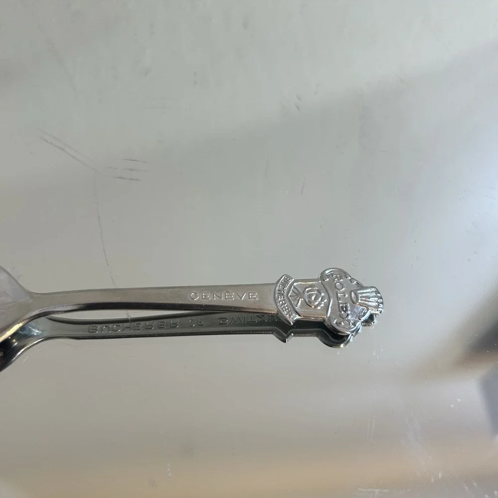 Rolex‎ Bucherer of Lucerne Switzerland CB Souvenir Collector Spoons Vintage